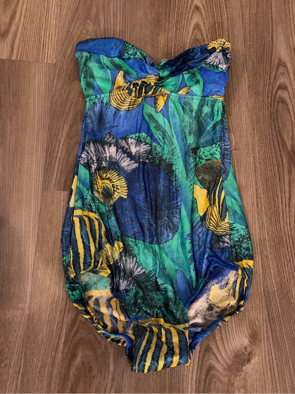 Vintage Strapless Swimsuit
